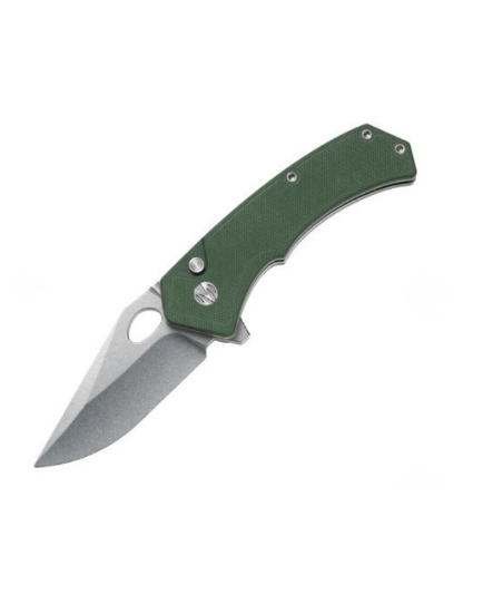 Croc -14C28N Button Lock Pocket Knife M1216B