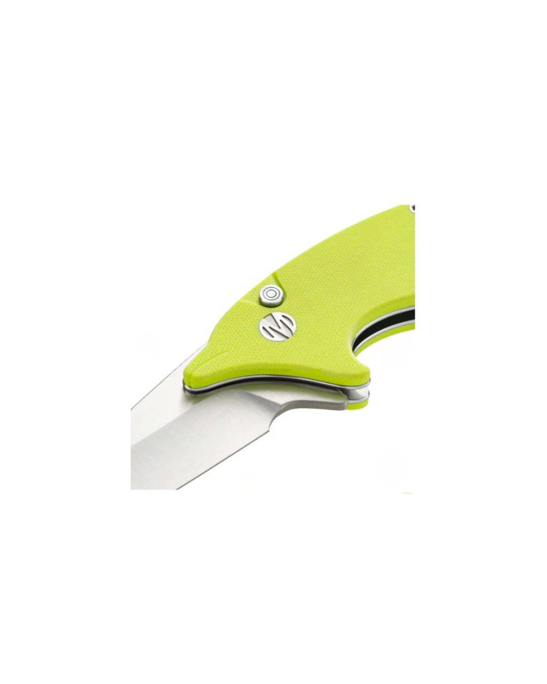 Cove -14C28N Button Lock Pocket Knife M996GY - Green Yellow G10
